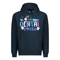Navy dental squad Premium Hoodie - MaliasSmallBusiness