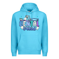 Ocean Blue dental squad Premium Hoodie - MaliasSmallBusiness
