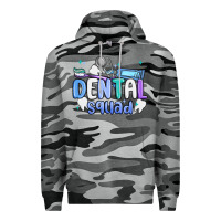 Slate Camo dental squad Premium Hoodie - MaliasSmallBusiness