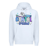 White dental squad Premium Hoodie - MaliasSmallBusiness
