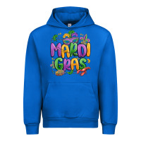 Cobalt mardi gras Urban Hoodie - MaliasSmallBusiness