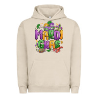 Pigment French Oak mardi gras Urban Hoodie - MaliasSmallBusiness