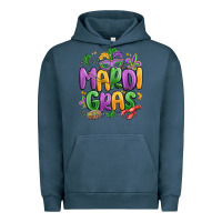 Pigment Midnight Navy mardi gras Urban Hoodie - MaliasSmallBusiness
