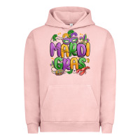 Pigment Salmon mardi gras Urban Hoodie - MaliasSmallBusiness