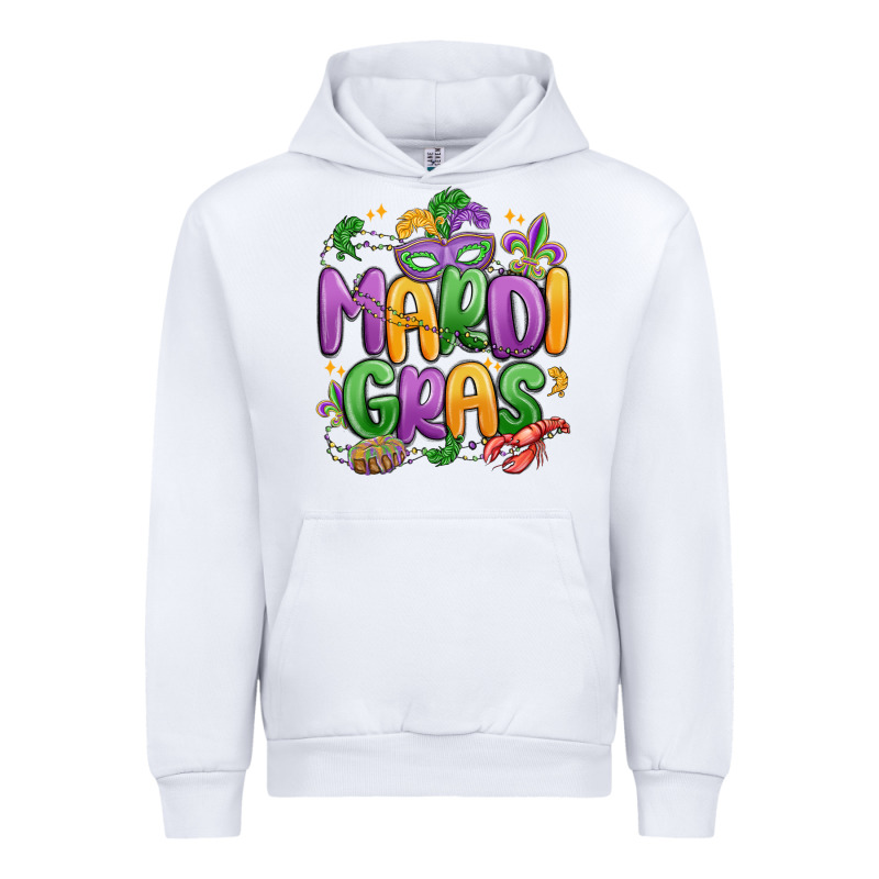Mardi Gras Urban Hoodie by MaliasSmallBusiness | Teevron