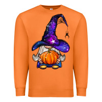 Carrot witch gnome with pumpkin Premium Sweatshirt - BundleAndBundleShop