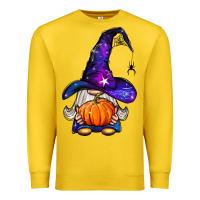 Lemon witch gnome with pumpkin Premium Sweatshirt - BundleAndBundleShop