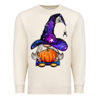 Sandshell witch gnome with pumpkin Premium Sweatshirt - BundleAndBundleShop