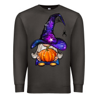 Smoke witch gnome with pumpkin Premium Sweatshirt - BundleAndBundleShop