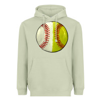 Matcha half baseball softball Heavyweight Hoodie - JahusDesignShop