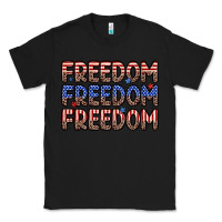 Black freedom freedom freedom Classic Tee - Zillion Design Studio