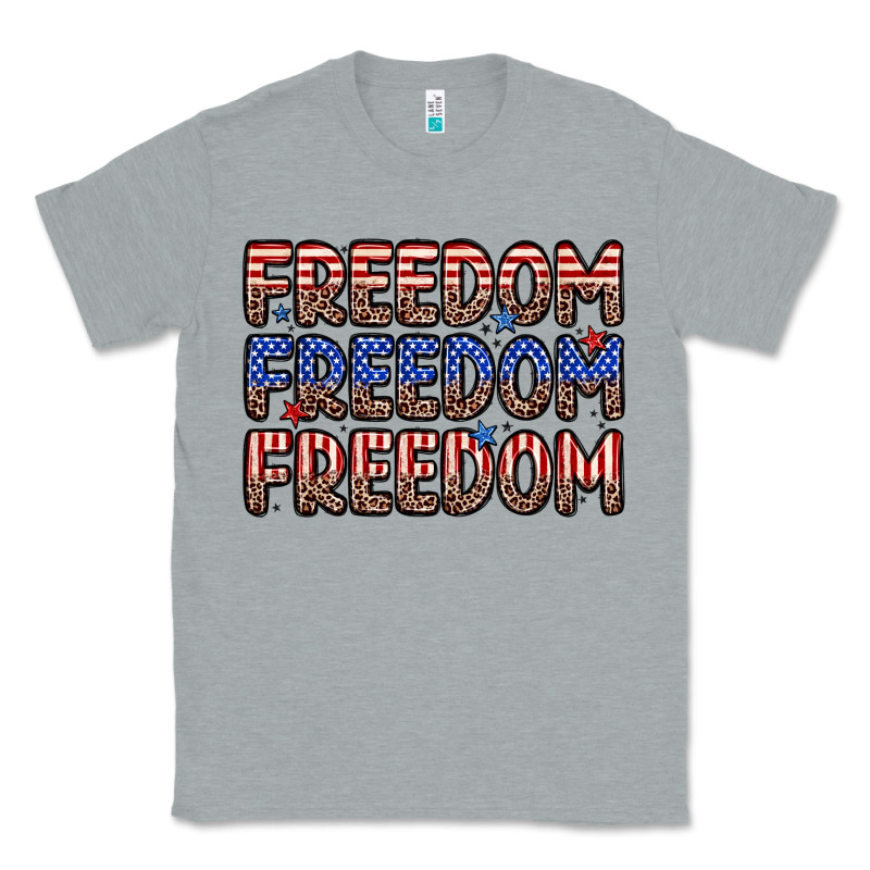 Freedom Freedom Freedom Classic Tee by Zillion Design Studio | Teevron