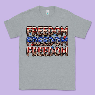 Freedom Freedom Freedom Classic Tee Designed By Zillion Design Studio