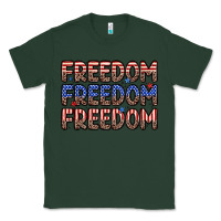 Sports Green freedom freedom freedom Classic Tee - Zillion Design Studio