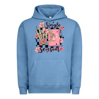 Pigment Pebble Blue single season Urban Hoodie - MaliasSmallBusiness