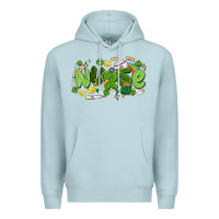 Blue Mist st.patrick's day nurse Premium Hoodie - MaliasSmallBusiness