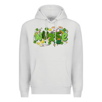 Dove Grey st.patrick's day nurse Premium Hoodie - MaliasSmallBusiness