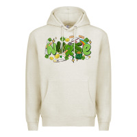 Oatmeal Heather st.patrick's day nurse Premium Hoodie - MaliasSmallBusiness