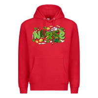 Red st.patrick's day nurse Premium Hoodie - MaliasSmallBusiness