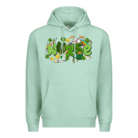 Seafoam st.patrick's day nurse Premium Hoodie - MaliasSmallBusiness