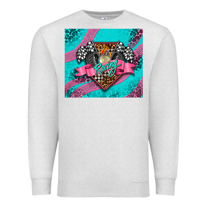 Racing Pink Tumbler Premium Sweatshirt by AdoDesignShop | Teevron