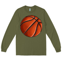 Army Green basketball Long Sleeve Tee - texasbilliewilder
