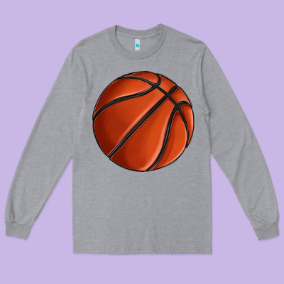 Long Sleeve Tee basketball