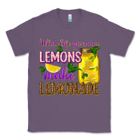 Lavender when life gives you lemons make lemonade Classic Tee - texasbilliewilder