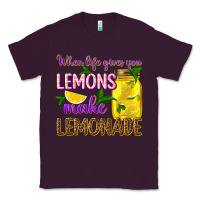 Plum when life gives you lemons make lemonade Classic Tee - texasbilliewilder