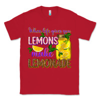 Red when life gives you lemons make lemonade Classic Tee - texasbilliewilder