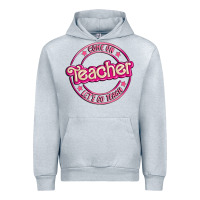 Heather Grey come on teacher let's go teach Urban Hoodie - MaliasSmallBusiness