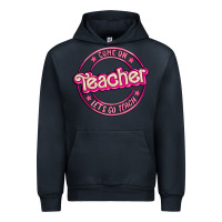 Navy come on teacher let's go teach Urban Hoodie - MaliasSmallBusiness