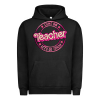 Pigment Black come on teacher let's go teach Urban Hoodie - MaliasSmallBusiness