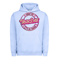 Pigment Grape Ice come on teacher let's go teach Urban Hoodie - MaliasSmallBusiness