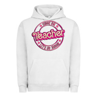 Pigment Lunar Rock come on teacher let's go teach Urban Hoodie - MaliasSmallBusiness