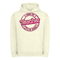 Pigment Pistachio come on teacher let's go teach Urban Hoodie - MaliasSmallBusiness