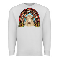 Dove Grey charolais  rainbow Premium Sweatshirt - JahusDesignShop