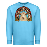 Ocean Blue charolais  rainbow Premium Sweatshirt - JahusDesignShop