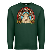 Sports Green charolais  rainbow Premium Sweatshirt - JahusDesignShop