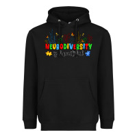 Black neurodiversity is beautiful Heavyweight Hoodie - JahusDesignShop