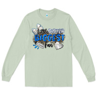 Matcha little sister biggest fan volleyball Long Sleeve Tee - Zillion Design Studio