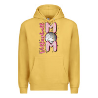 Antique Gold volleyball mom Premium Hoodie - MaliasSmallBusiness