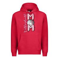 Cardinal volleyball mom Premium Hoodie - MaliasSmallBusiness