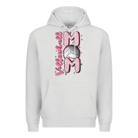 Dove Grey volleyball mom Premium Hoodie - MaliasSmallBusiness