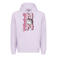 Lilac volleyball mom Premium Hoodie - MaliasSmallBusiness