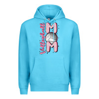 Ocean Blue volleyball mom Premium Hoodie - MaliasSmallBusiness