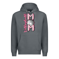 Rock volleyball mom Premium Hoodie - MaliasSmallBusiness