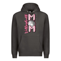 Smoke volleyball mom Premium Hoodie - MaliasSmallBusiness