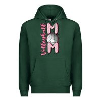 Sports Green volleyball mom Premium Hoodie - MaliasSmallBusiness