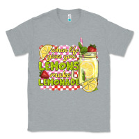 Heather Grey when life gives you lemons make lemonade Classic Tee - texasbilliewilder